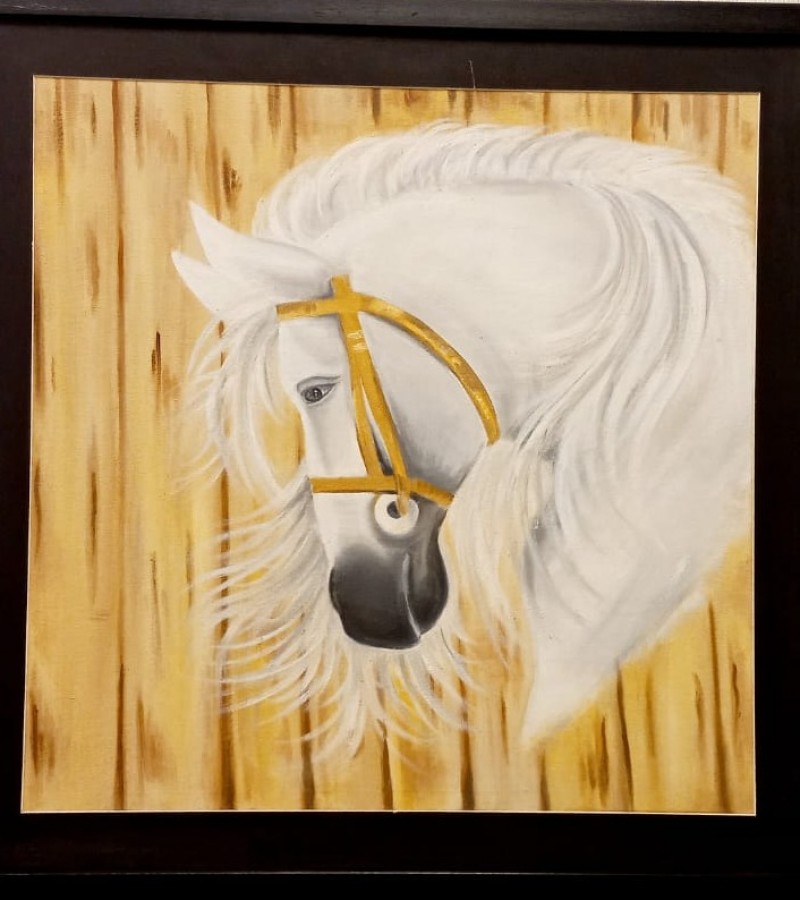 Handmade elegant oil painting